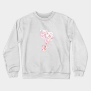 cherry blossom ink and watercolor 2 Crewneck Sweatshirt